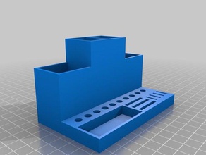 Stampante 3d organizzatore accessori 3dprinter 3d print model - Mito3D