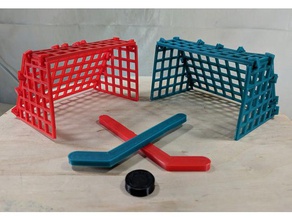 table hockey set toys games ice nsfw 3d print model - Mito3D