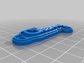 cherry keychain Schlüsselanhänger angepasst 3d print model - Mito3D