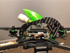 axii stubby éter de montagem rc veículos droneracing flynocerous 3d print model - Mito3D