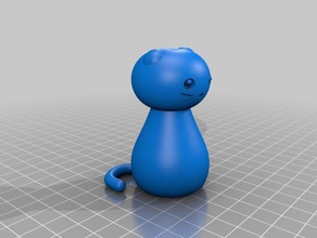 cat 3d impresión 3d print model - Mito3D