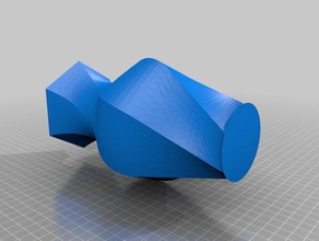simple vase decor 3d print model - Mito3D
