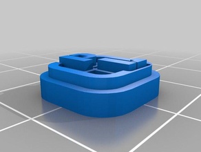 park-Licht Schlüsselanhänger angepasst 3d print model - Mito3D
