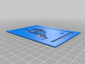 picard estêncil a arte as ferramentas personalizado 3d print model - Mito3D