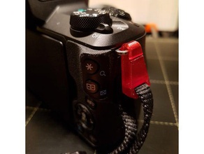 alça da câmera rápida-liberação de clipes testado canon eos m50 nikon d3500 adaptador câmara 3d print model - Mito3D