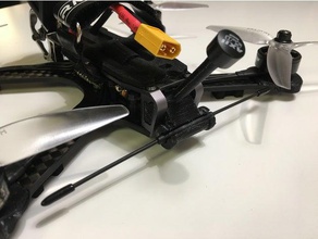 marmotte ölümsüz-t v2 mikro axii ufl Anten monte edin rc araç armattan crossfire quadcopter 3d print model - Mito3D