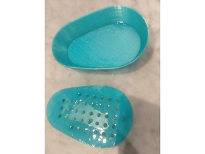 soap dish original bathroom accessories holder solidworks 3d print model - Mito3D