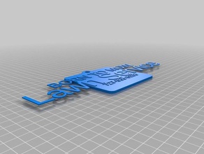 il mio personalizzate etichette organizzazione 3d print model - Mito3D