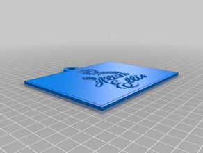 alton ellis vela 2d a arte personalizado 3d print model - Mito3D