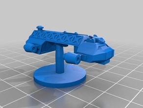 cantankerous serenity rpg firefly boardgame vehicles components game 3d print model - Mito3D