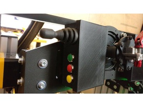 blinker stalk case heusinkveld sim rig gt video games button box enclosure simracing racing 3d print model - Mito3D