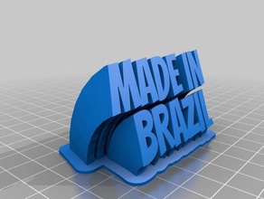 made brazil office customized 3d print model - Mito3D