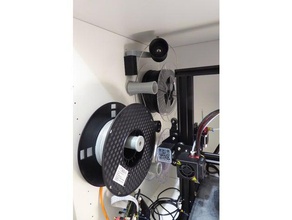 interno de spool titulares gabinete ikea 3d a impressora acessórios 3d print model - Mito3D