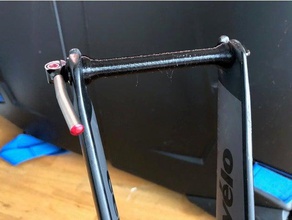 bisiklet framefork koruyucusu çabuk çerçeveler spor açık havada quick release plaka 3d print model - Mito3D