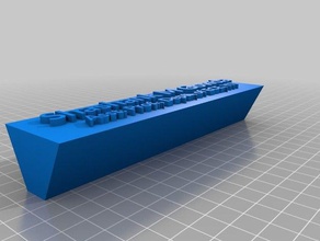 il mio personalizzato targhetta shashank i segni loghi 3d print model - Mito3D
