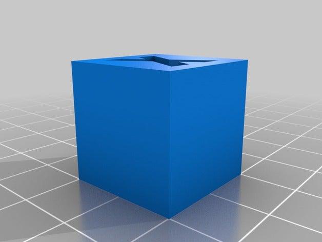 20mm calibration cube 3d printing tests 3D print model - Mito3D