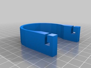 suporte para garrafa de água roedores gaiola animais estimação 3d print model - Mito3D