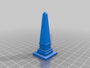 monument aux morts de los edificios estructuras la arquitectura escala ho 3d print model - Mito3D