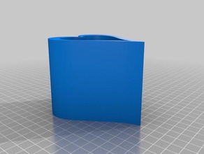super einfaches Herz-Blume-Topf Dekor basic langweilig tinkercad vase 3d print model - Mito3D
