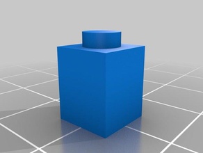 1x1 lego oyuncak oyun aksesuarlar özelleştirilmiş 3d print model - Mito3D