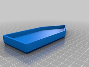 boat toy game accessories dnd dungeons dragons narrow narrowboat gauge sailboat simple 3d print model - Mito3D