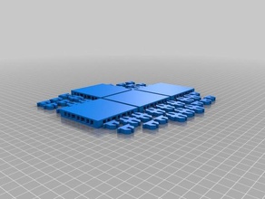 il blocco 3d stampa 3d print model - Mito3D