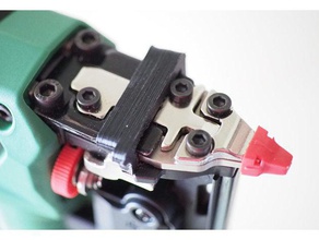 hitachi 23 gauge pin nailer nose blocker parts 3d print model - Mito3D