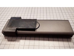 fritz fon c5 belt clip two parts mobile phone fritzfon 3d print model - Mito3D