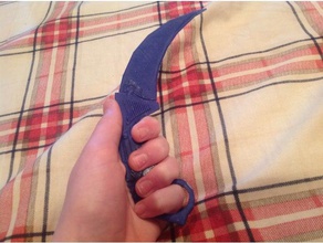 karambit scans replicas 3d print model - Mito3D