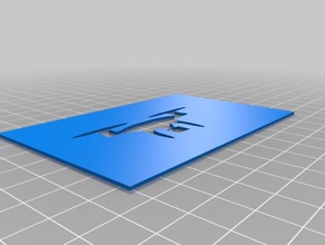 drone plantilla-o-matic art herramientas personalizado 3d print model - Mito3D