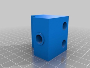 32mm split lineal de rodamiento 3d la impresora accesorios rieles lineales 3d print model - Mito3D