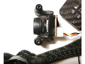 microcamera montaje de separadores drone fpv rc los vehículos 3d print model - Mito3D
