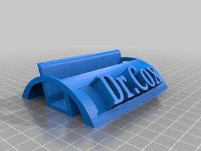business cardholder 3d printer accessories 3d print model - Mito3D