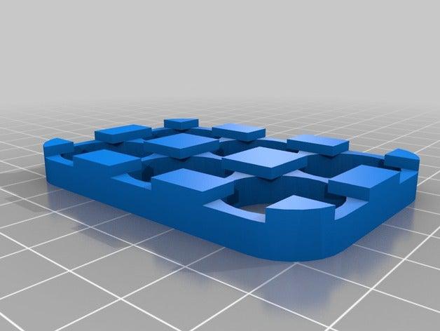 18650 battery pack holder 3d printing 3D print model - Mito3D