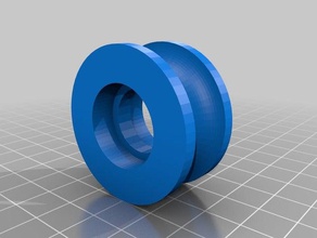 12mm pulley 608 bearing 3d printing linear 3d print model - Mito3D