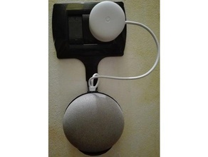 google home mini outlet mount european audio 3d print model - Mito3D