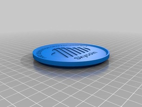 skycoin coaster v3 kitchen dining 3d print model - Mito3D