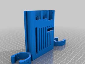 emc-a8 raspberry pi case attachment 3d printer parts 3d print model - Mito3D