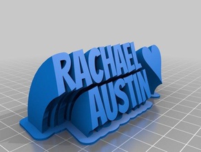 rachael austin office customized 3d print model - Mito3D