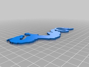 ejderha işareti 3d yazıcılar 3d print model - Mito3D