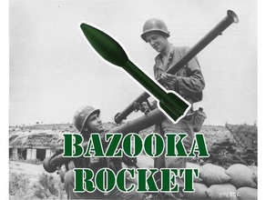 bazuka roket motorları estes oyuncaklar oyunlar Amerika model pvc İkinci Dünya Savaşı 3d print model - Mito3D