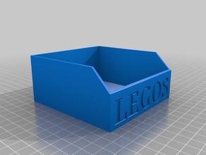 scatola lego organizzazione 3d print model - Mito3D