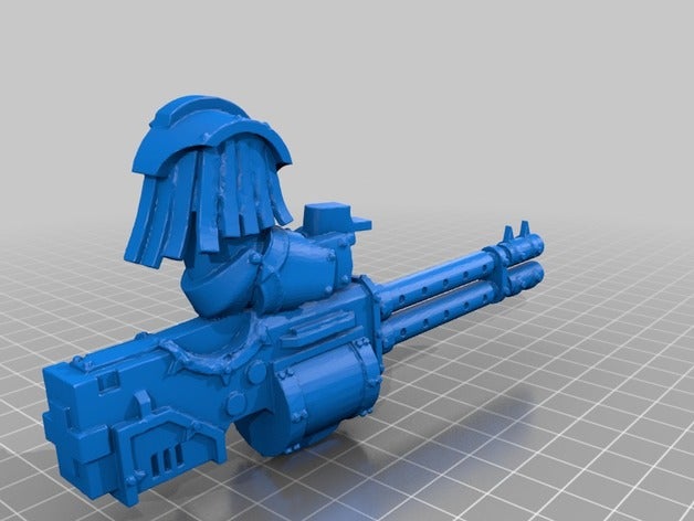 cataphract reaper autocannon brinquedos jogos 3D print model - Mito3D