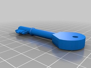 mi personalizados acytra trabex de doble cara llave paleta reemplazo partes 3d print model - Mito3D