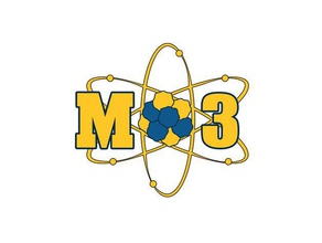 mo3 logo keychain 3d printer accessories science 3d print model - Mito3D