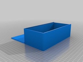 glue gun refill box tool holders boxes customized 3d print model - Mito3D