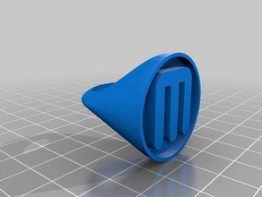 my customized power ring personality quiz edition costume 3d print model - Mito3D