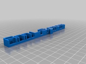 ann 3d-Typenschild Skulpturen angepasst 3d print model - Mito3D