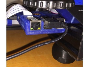 pi case camera heat sink openings 3d printer accessories 2020 mount heatsink octoprint raspberry 3d print model - Mito3D