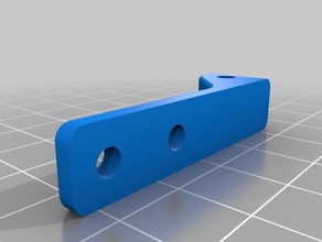 x-axis stepper fan bracket 3d printer parts 3d print model - Mito3D